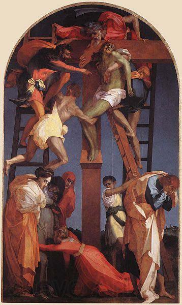 Rosso Fiorentino Descent from the Cross Spain oil painting art